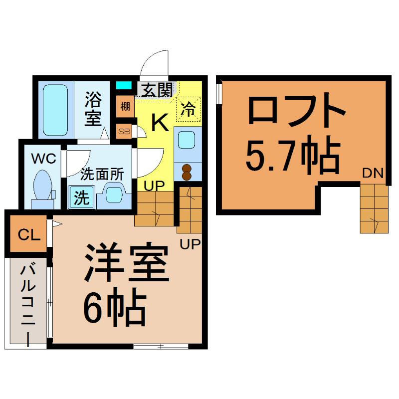 グランディール大宝 間取り