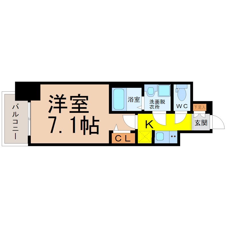 Ｓ－ＲＥＳＩＤＥＮＣＥ熱田一番 間取り