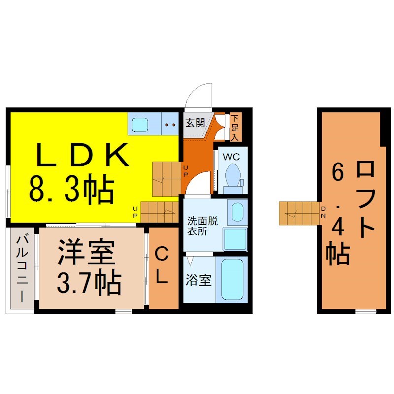 ハーモニーテラス白子町 間取り