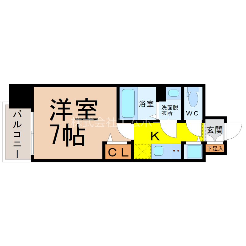 プレサンス金山デュアル 間取り