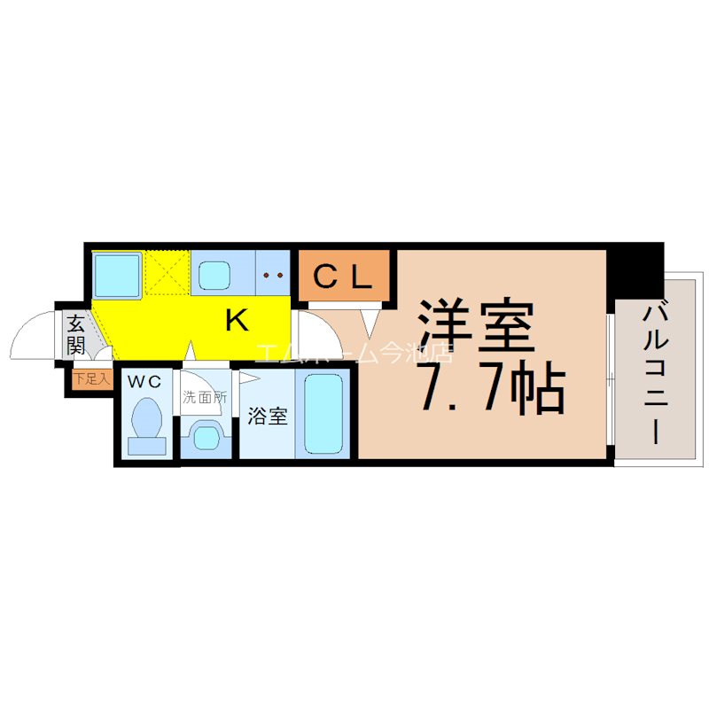 アルフィーレ新栄 間取り