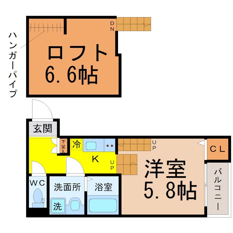 アルバーノ鶴舞Ｒｉｃｃｏ 間取り