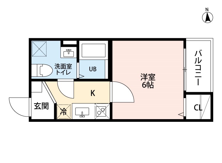 グレイスコート柳島 間取り