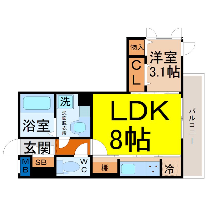 パーチェ浄心 間取り
