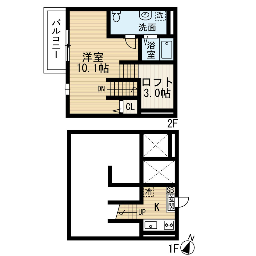 グランステージ本地通 間取り