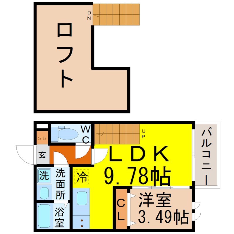 Creo中村公園伍番館（クレオ中村公園伍番館） 間取り
