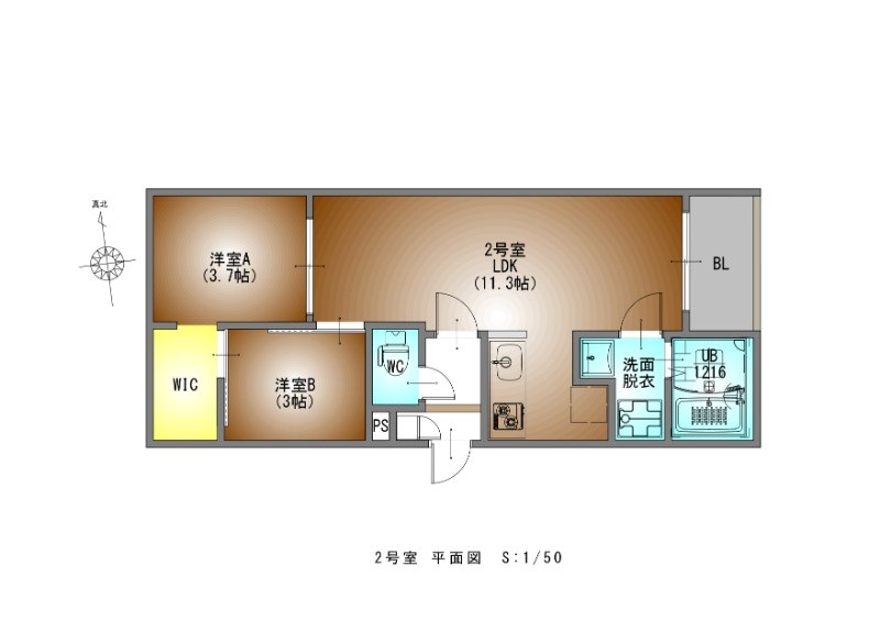 ＲＥＧＡＬＥＳＴ志賀本通 間取り