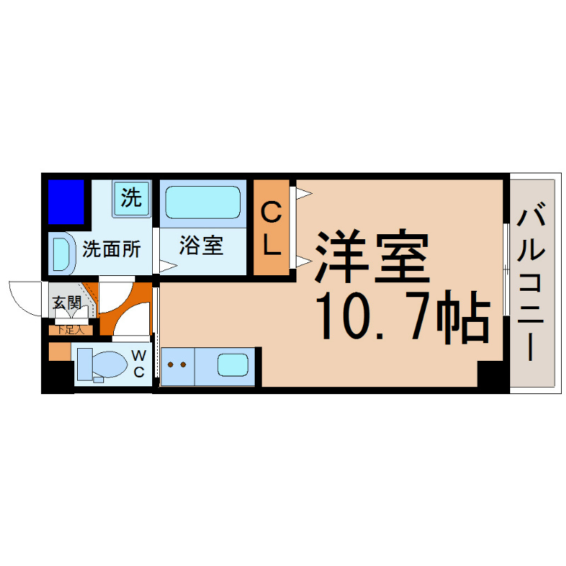 クレア桜山 間取り