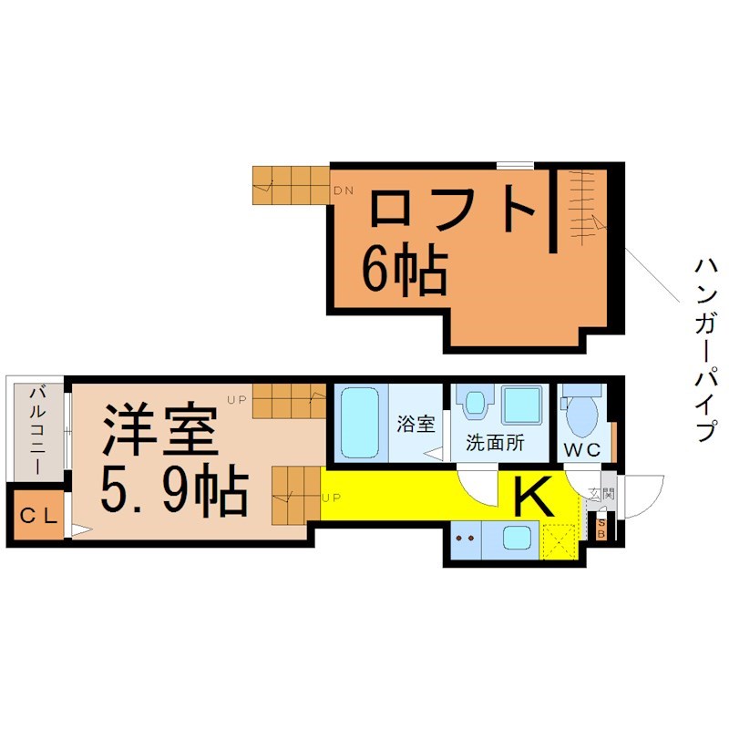 Ｐｒｅｎｄｒｅ－Ｒ（プランドールアール） 間取り