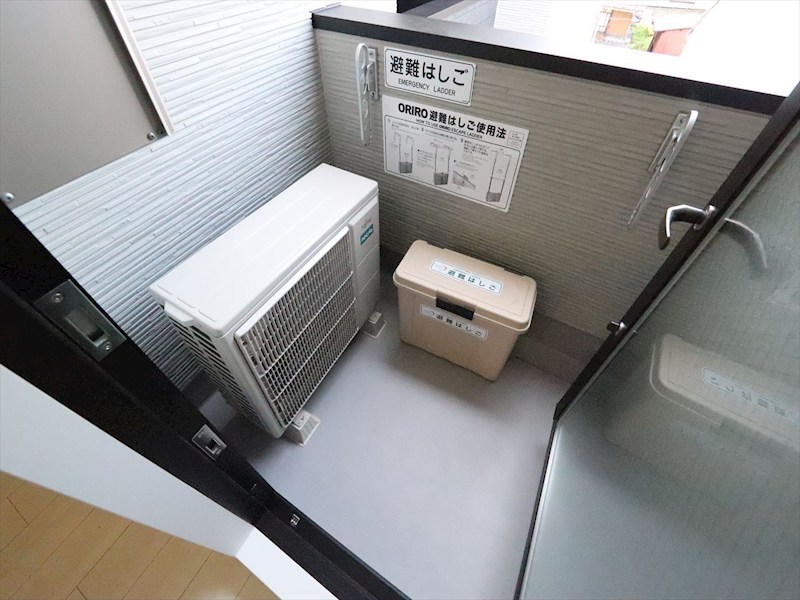 ヴィラ セレステ 八番 ベランダ