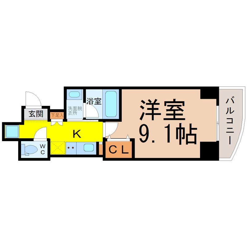 ラフォーレ金山 間取り