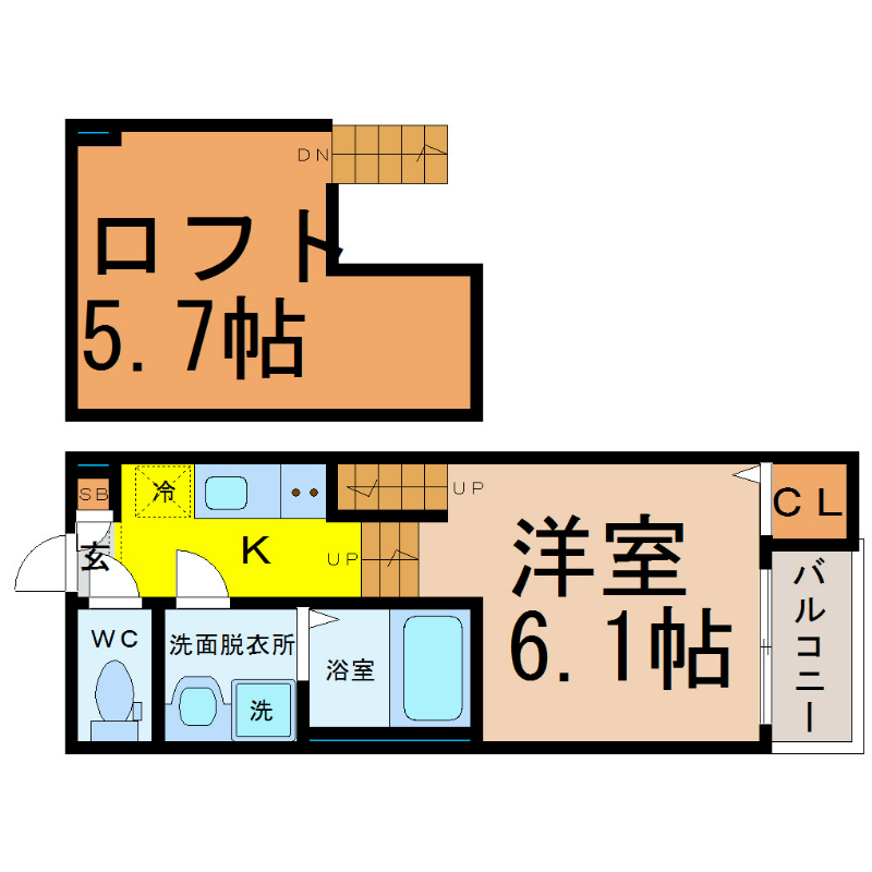 レジナス八熊 間取り