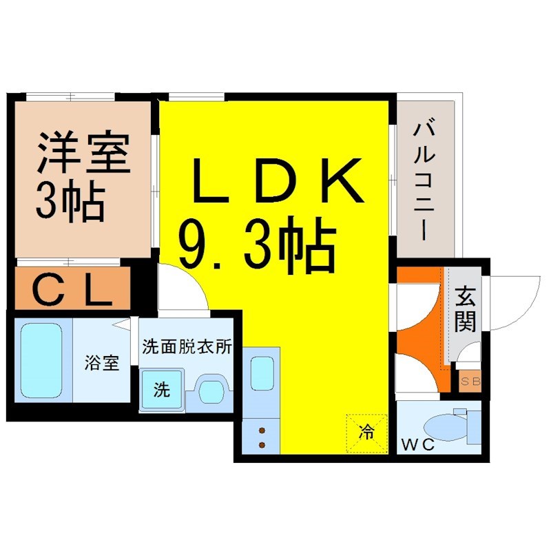 Ｒｅｇａｌｅｓｔ　Ｎｅｏささしま（レガリストネオささしま） 間取り
