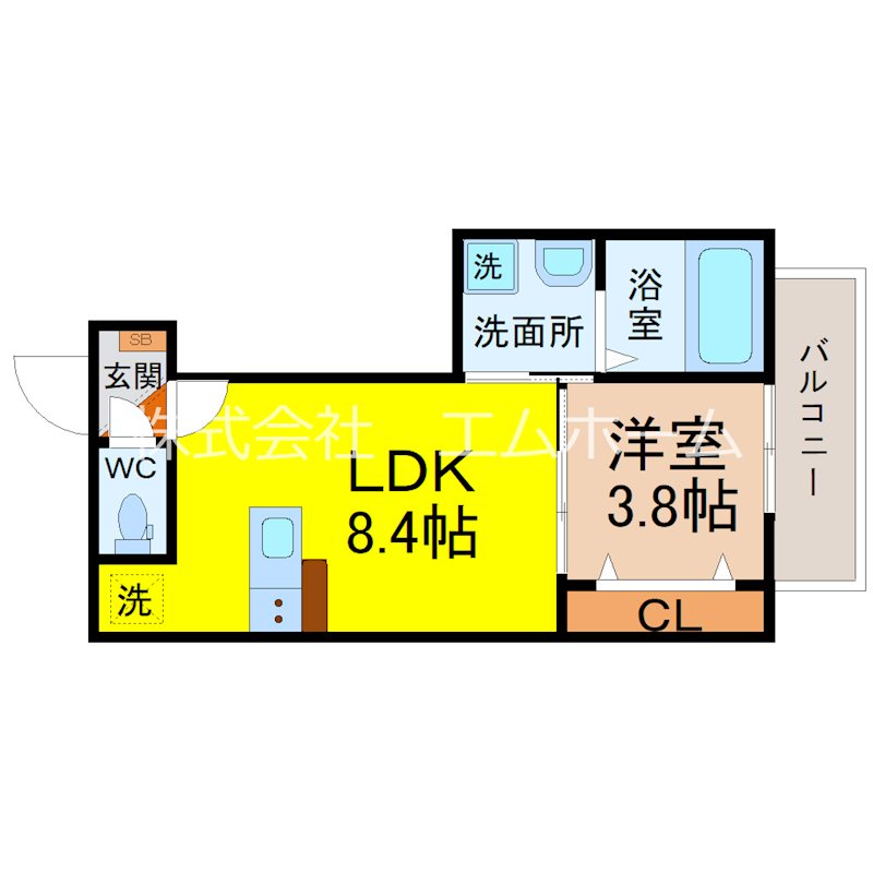 グランディール高畑 間取り
