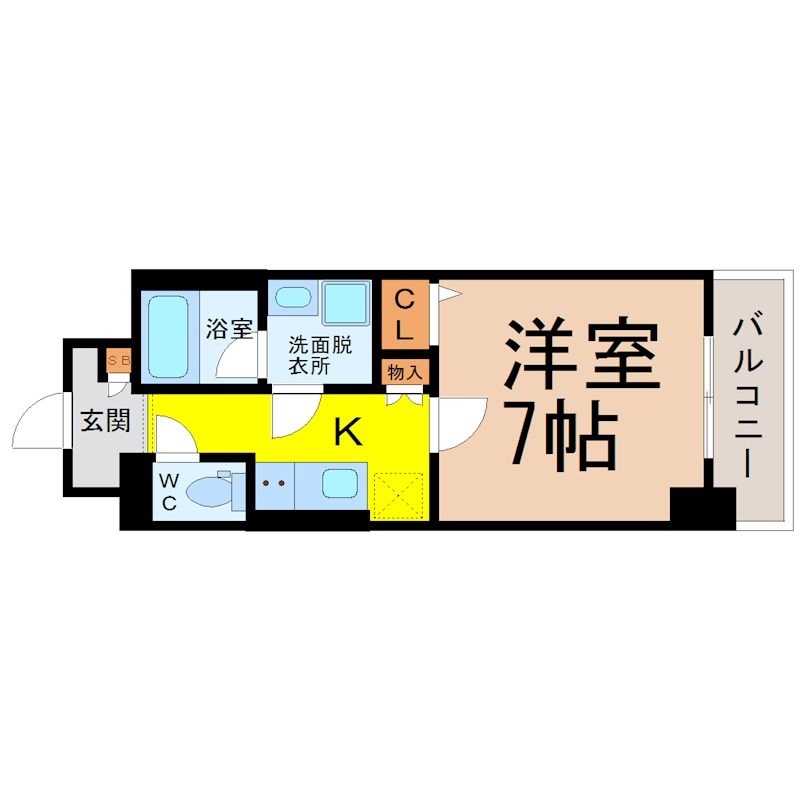 アクアコート大曽根 間取り