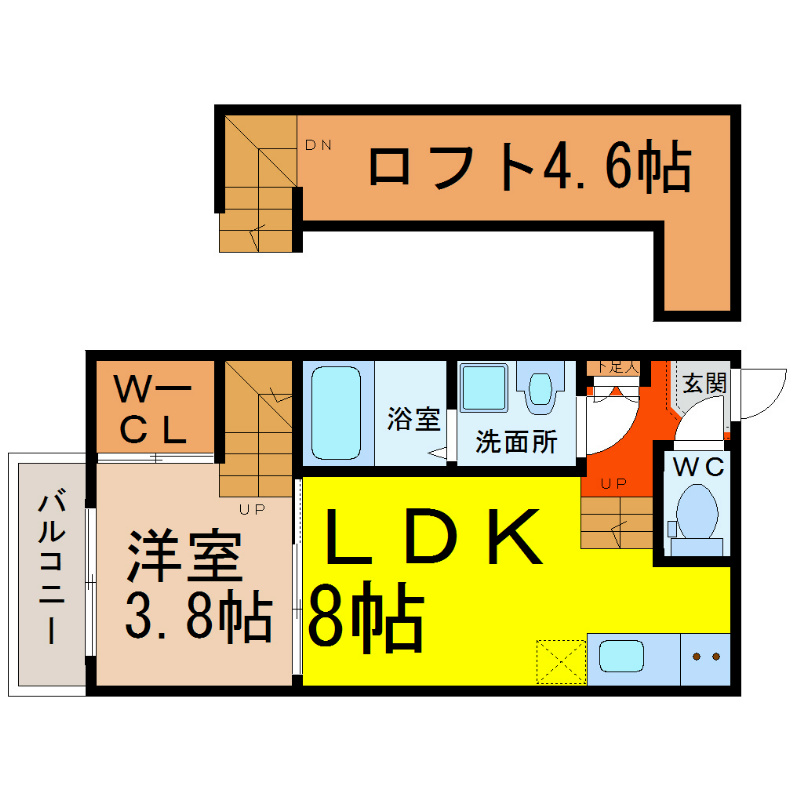ニューサンライズ 間取り