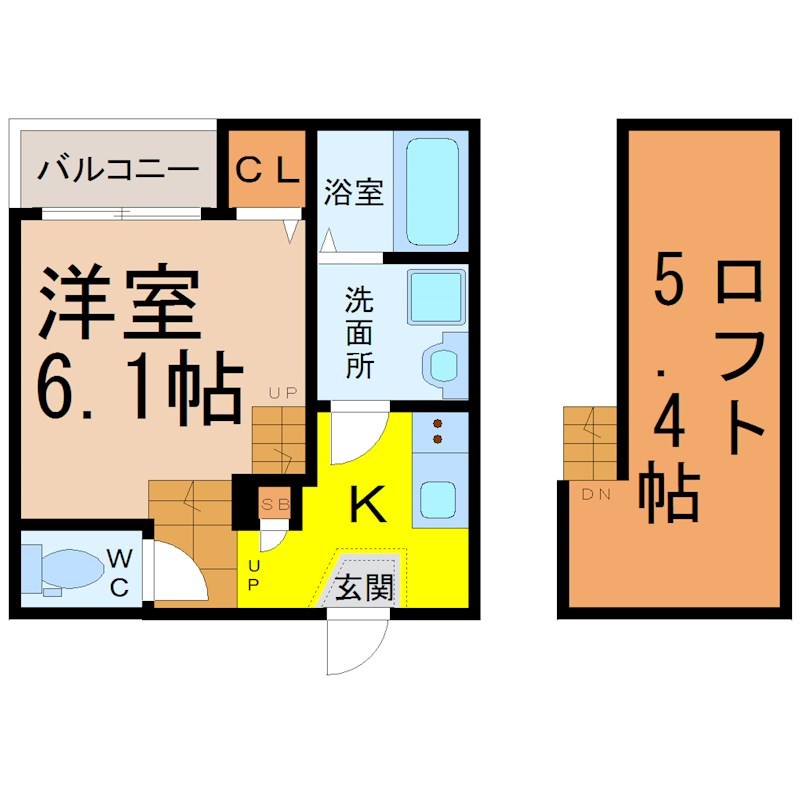 ハーモニーテラス名駅南 間取り