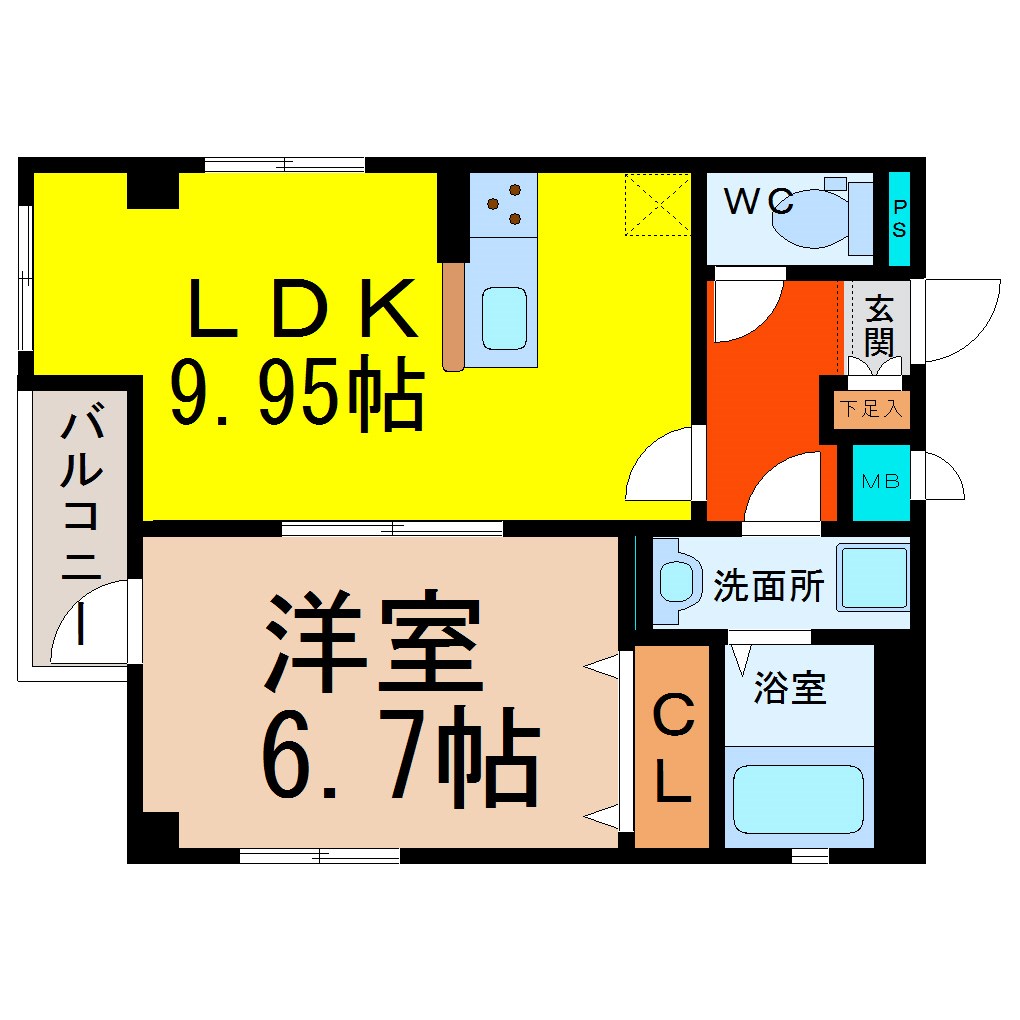 グランレーヴ千代田 間取り