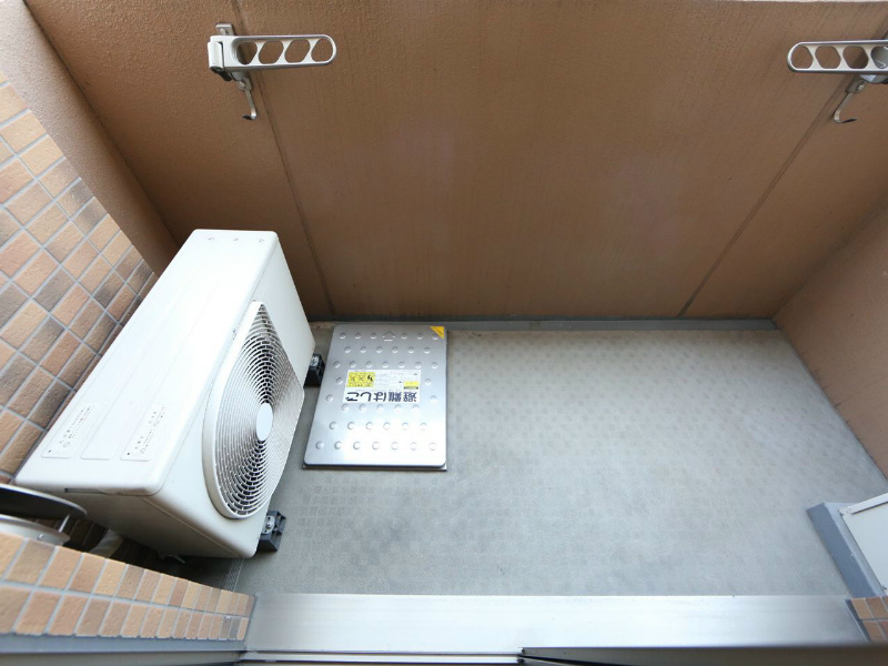 プレサンス新栄デコール ベランダ