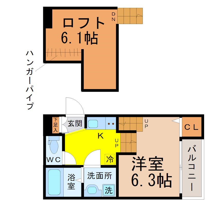 Ｓｔｅｌｌａ星宮 間取り