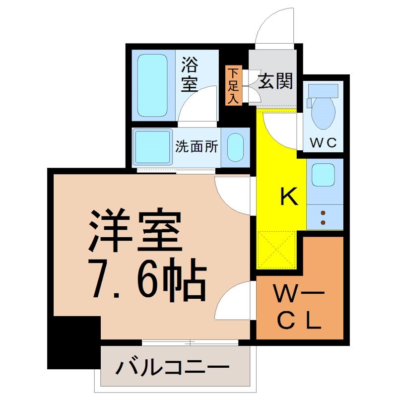 コンフォート新栄 間取り