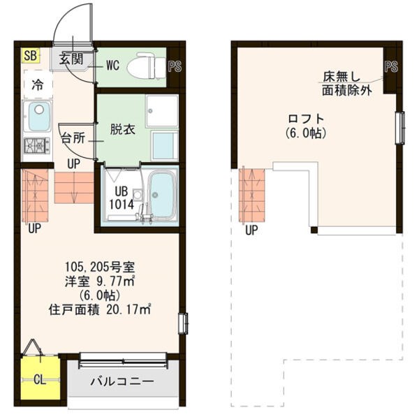 ルーエ町南 間取り