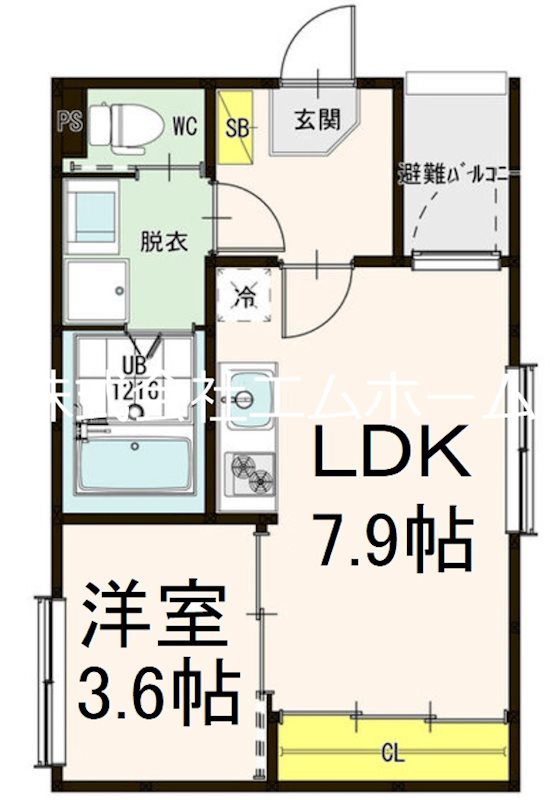Ｈａｒｍｏｎｙ　Ｔｅｒｒａｃｅ本陣 間取り