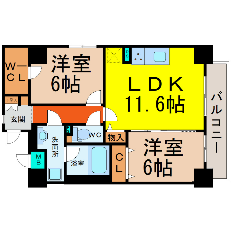 トンシェトア 間取り