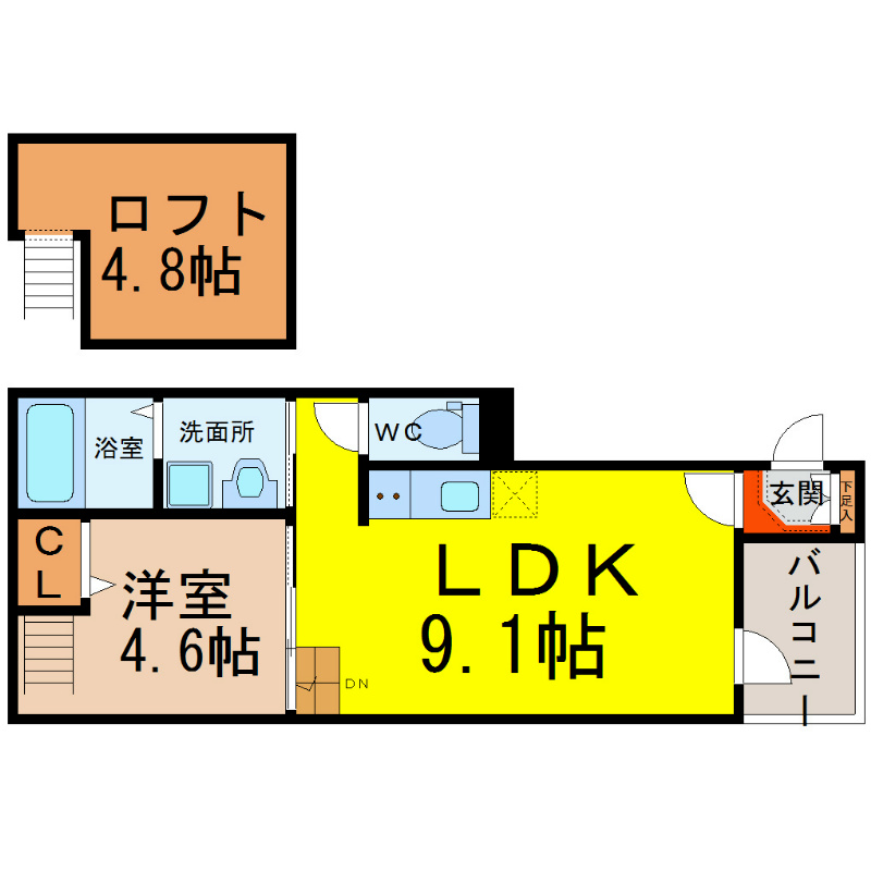 ヴィラクレール 間取り