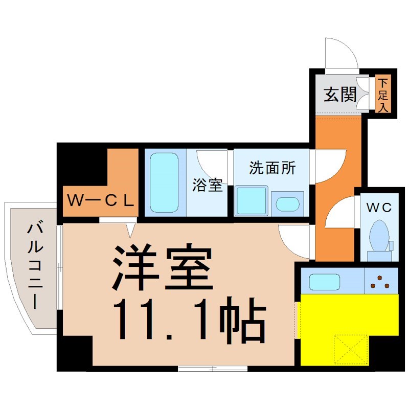 Ｃａｎｏｎ　Ｏｏｓｕ（カノン大須） 間取り
