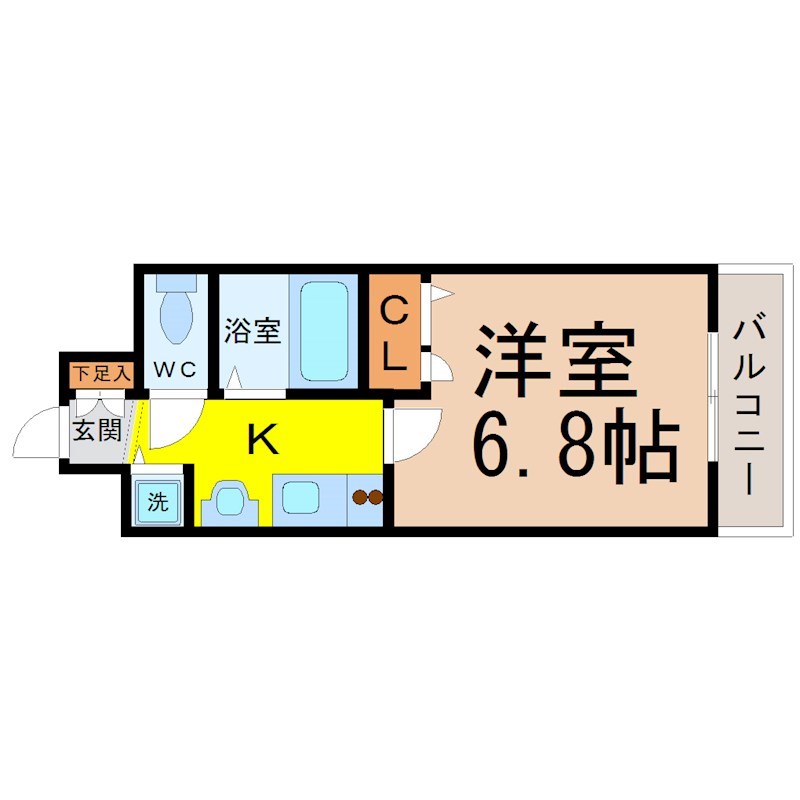 プレサンス千種駅前ネオステージ 間取り