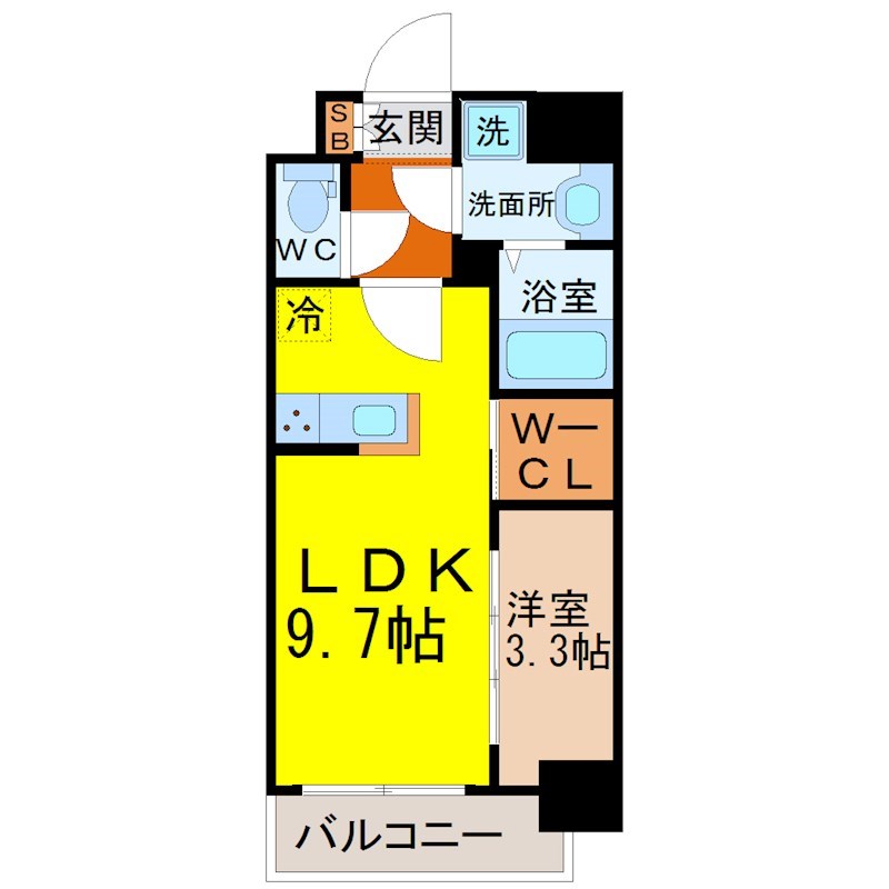 ハーモニーレジデンス名古屋今池 間取り