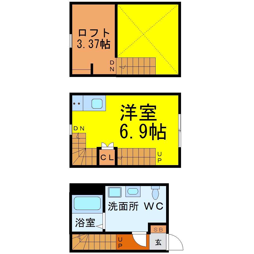 バステトこがね 間取り