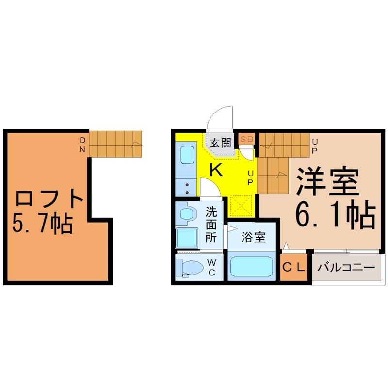 エスポワール車道 間取り