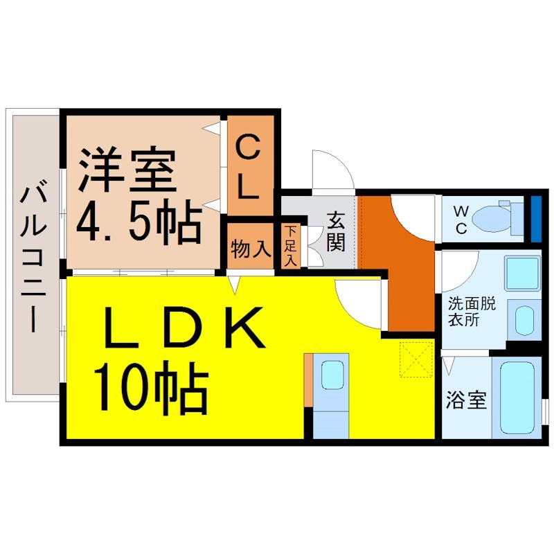 クレール 間取り