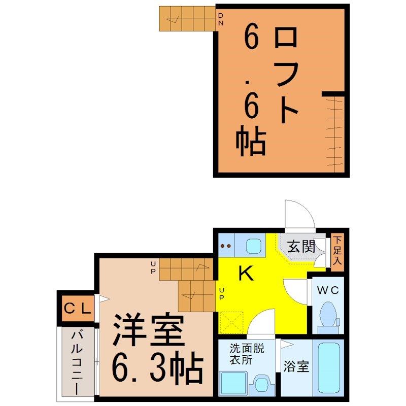Ａ.Ｋ.15六番町 間取り