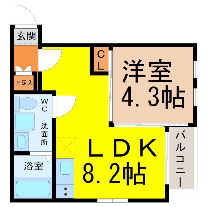 ソリッド春岡 間取り