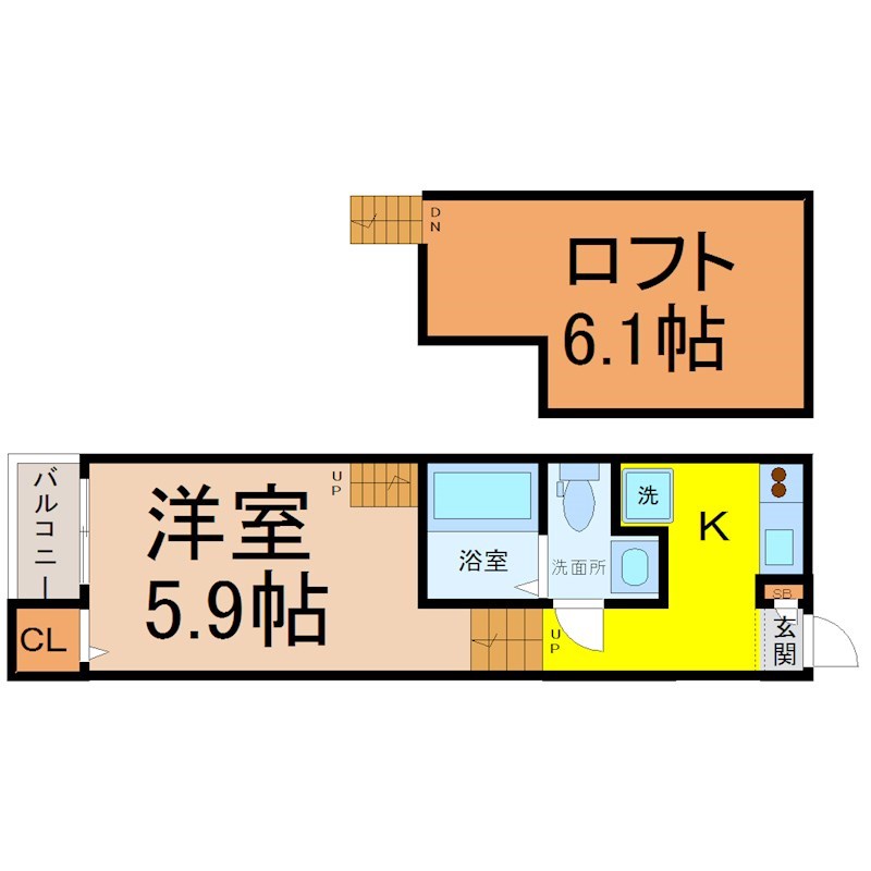 ボンヌール枇杷島 間取り