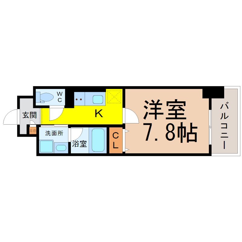 リヴシティ浅間町 間取り