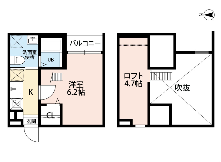 アオアクア稲上町 間取り