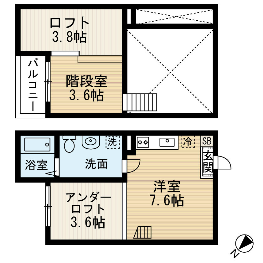 バンベール本地通 間取り