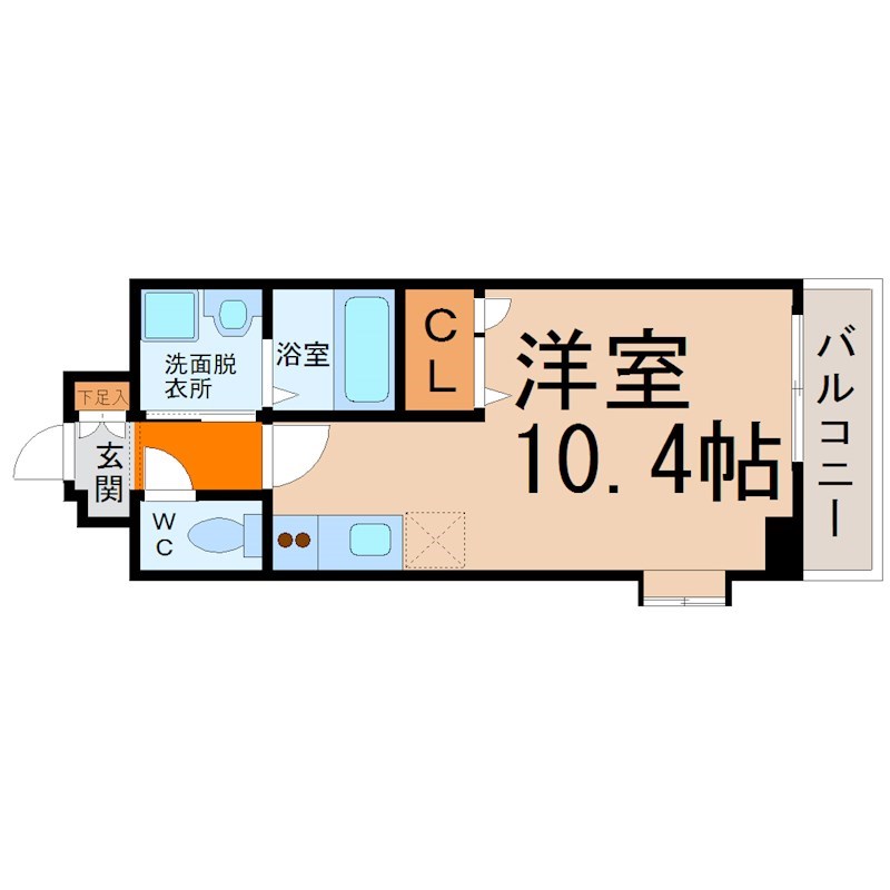 エルスタンザ東別院 間取り