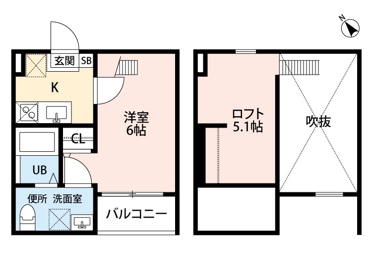 Ｆｌｅｕｒ（フルール） 間取り