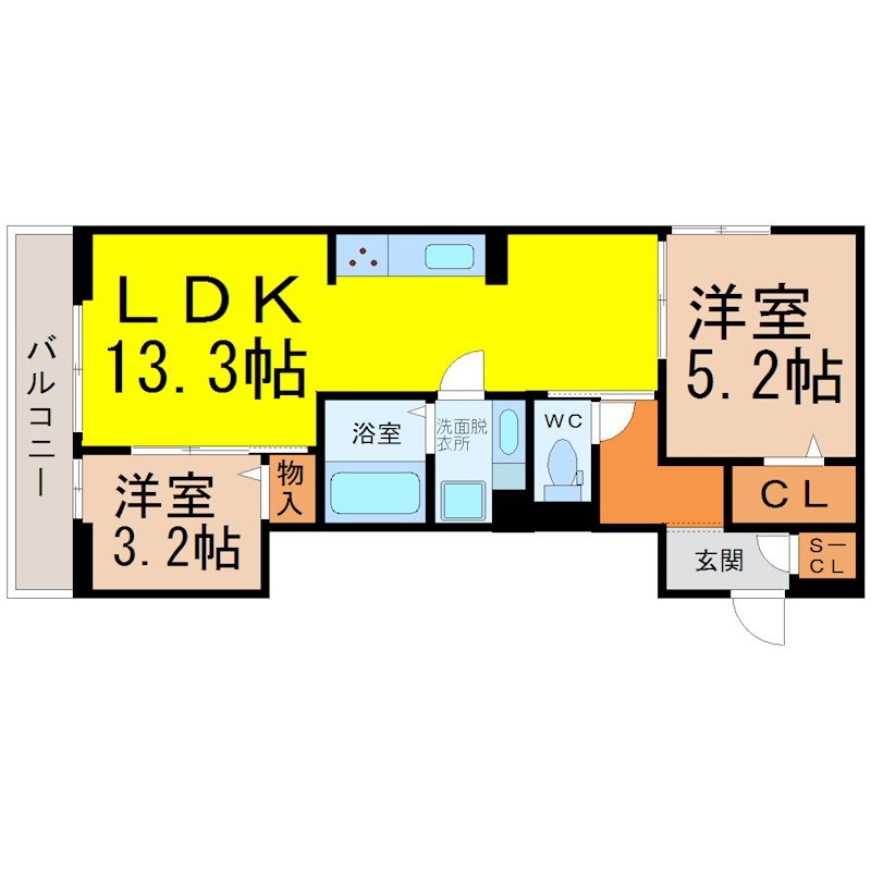 サニーコート平和 間取り