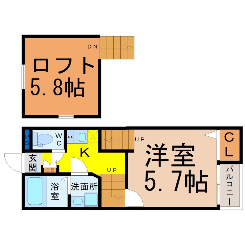 Ｃｒｅｏ矢田 間取り