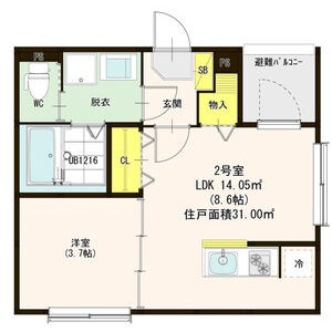 エステミリックスⅠ 間取り
