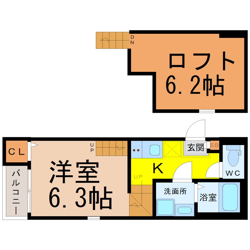 プランドール六番町 間取り