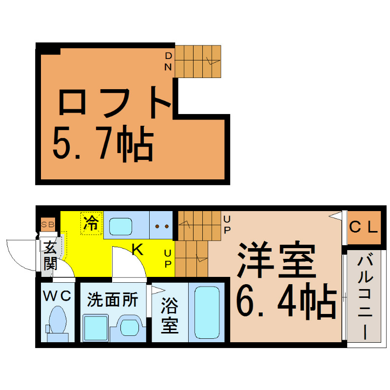 プライム下坂 間取り