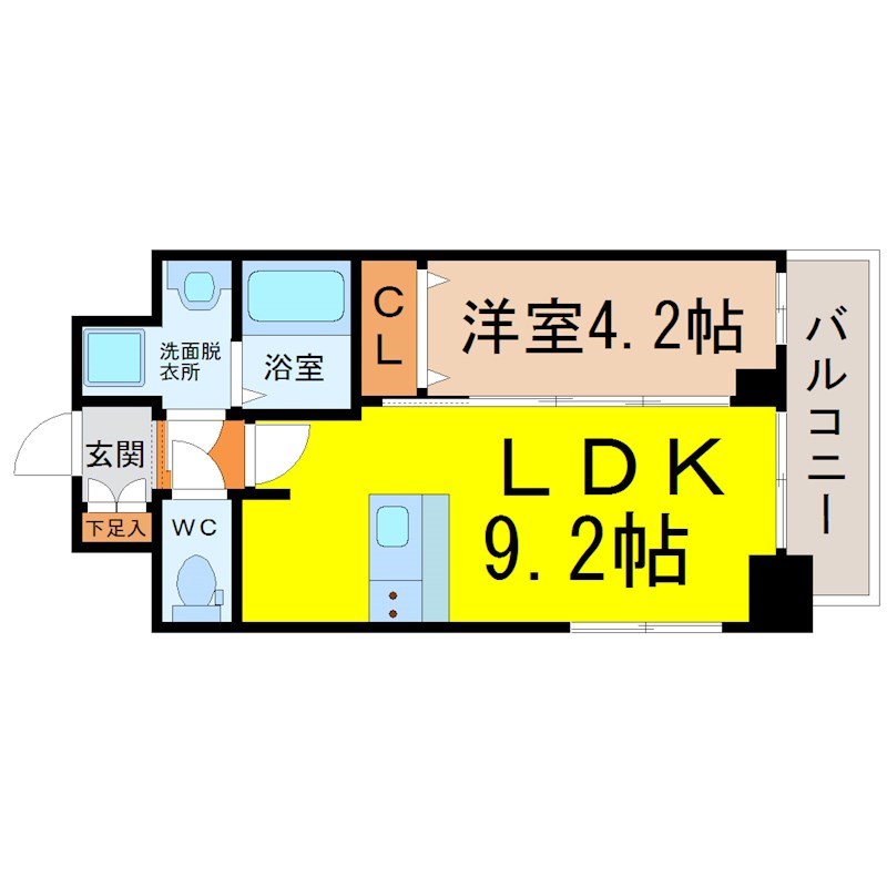 ファステート名古屋ラプソティ 間取り
