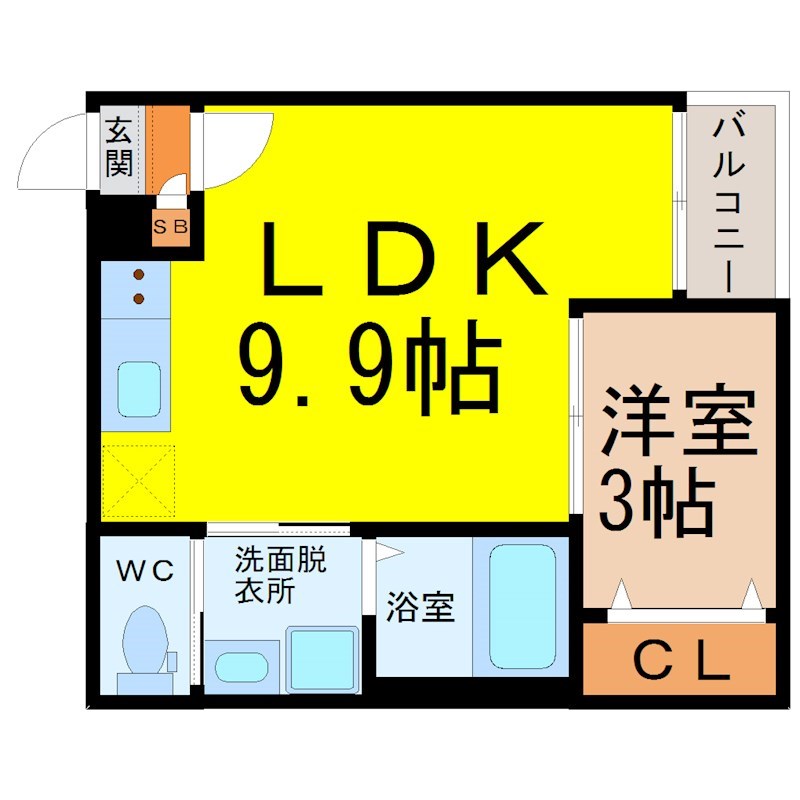 ステラ三吉町 間取り